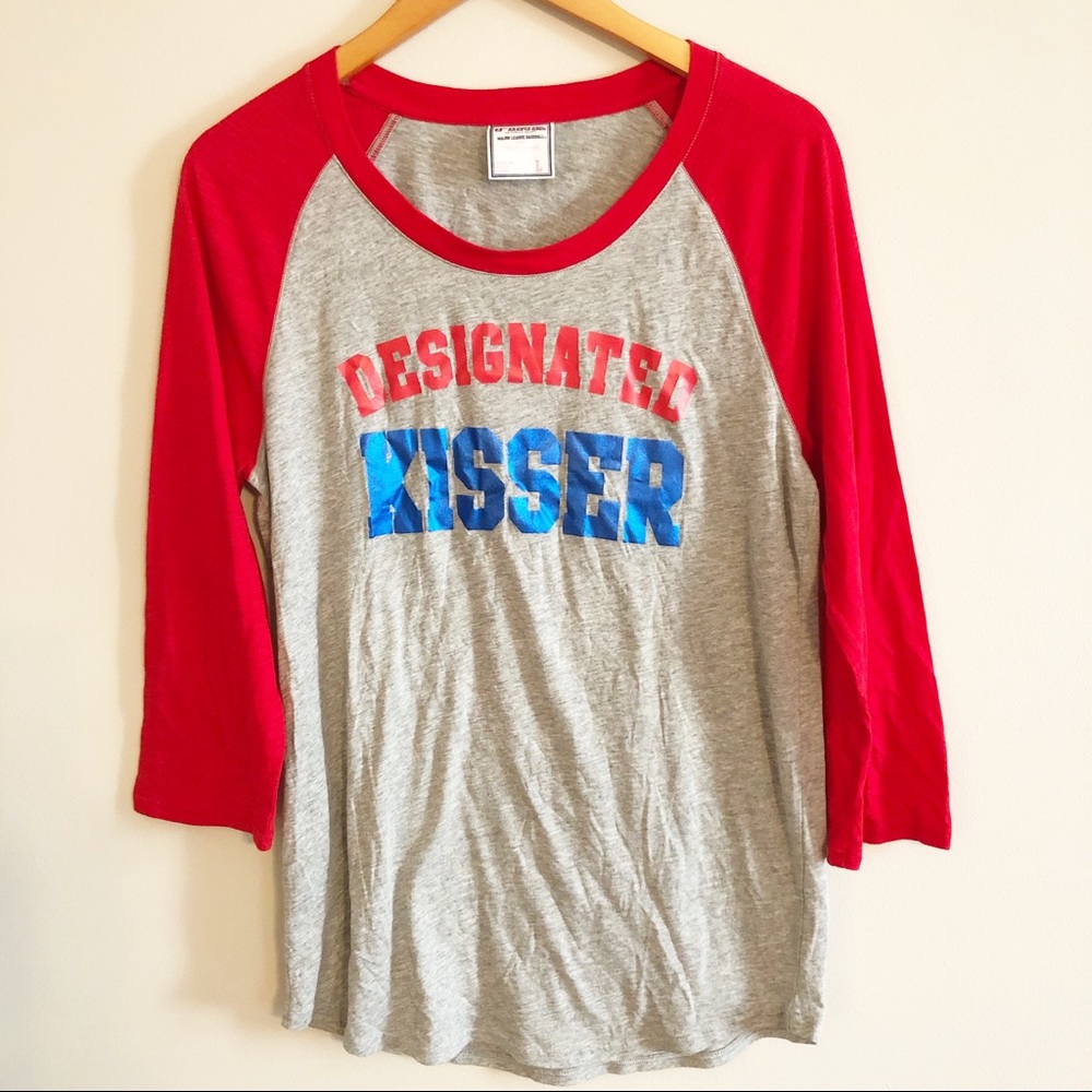 PINK | VS Phillies Baseball Tee- Size L